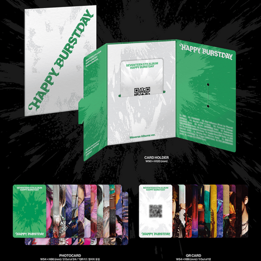 SEVENTEEN 5th Album ‘HAPPY BURSTDAY’ Weverse Albums ver.